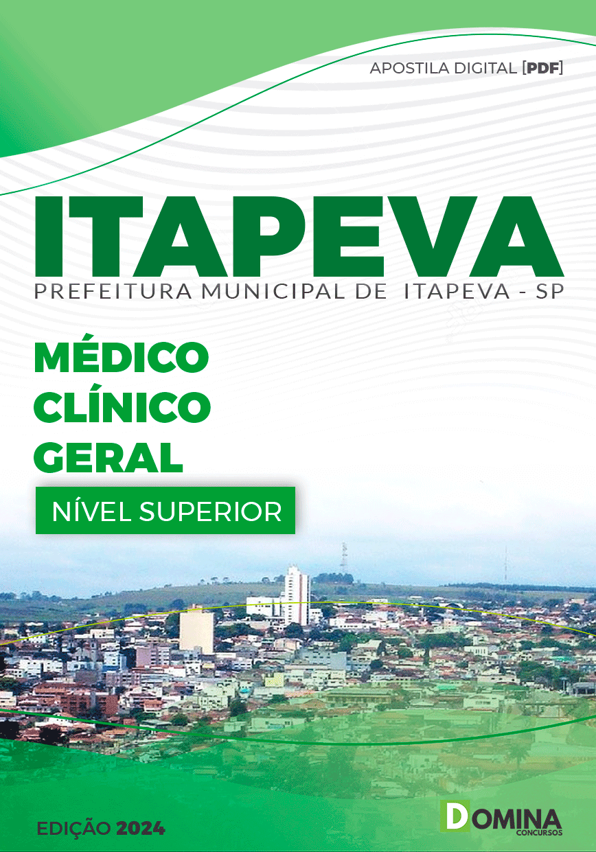 Apostila Pref Itapeva SP 2024 Médico Clínico Geral