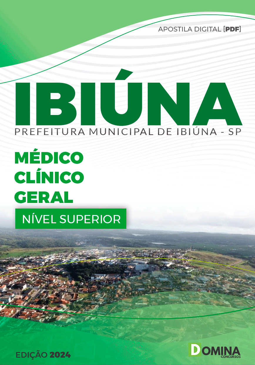 Apostila Pref Ibiúna SP 2024 Médico Clínico Geral