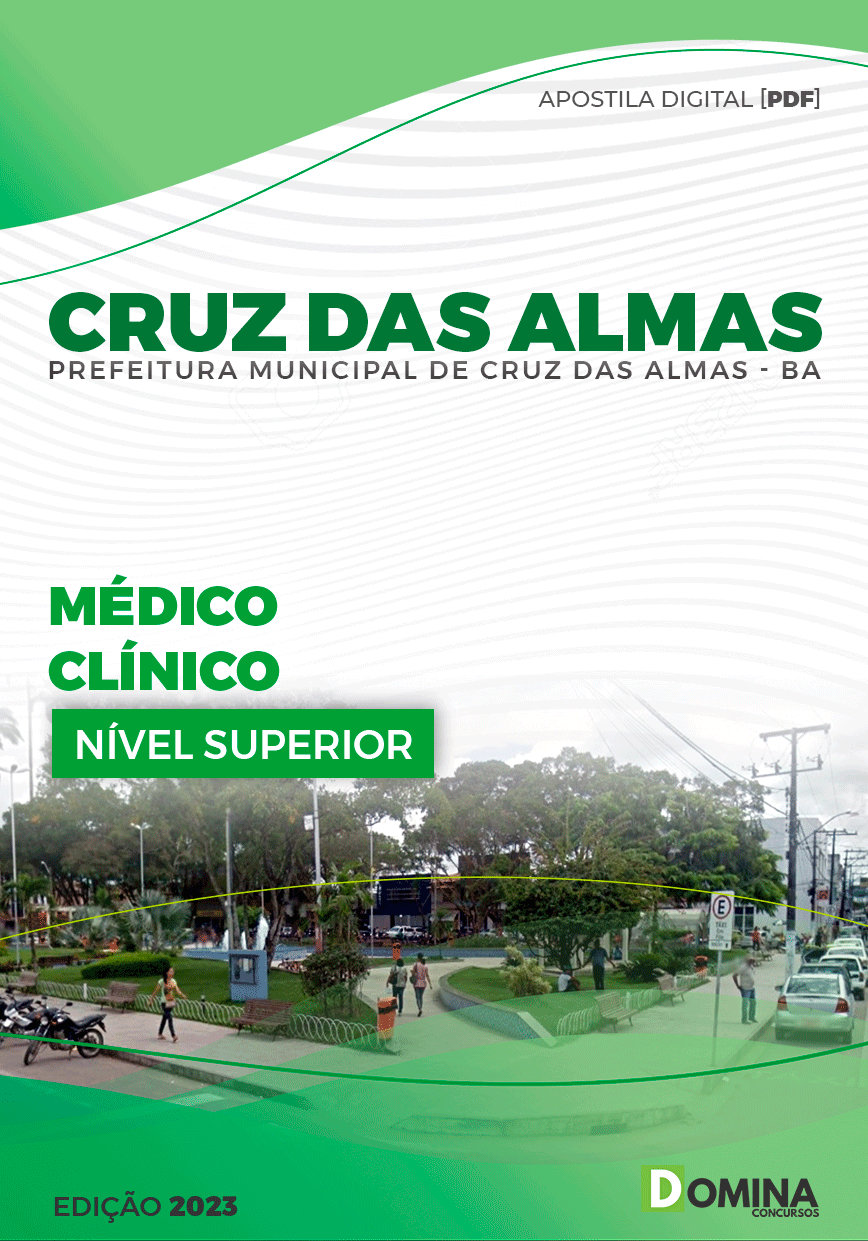 Apostila Pref Cruz das Almas BA 2023 Médico Clínico