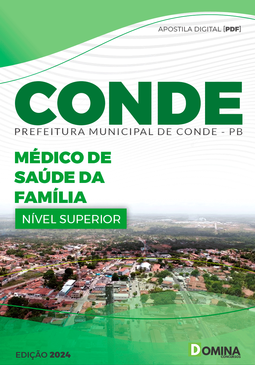 Apostila Concurso Pref Conde PB 2024 Médico Saúde Família
