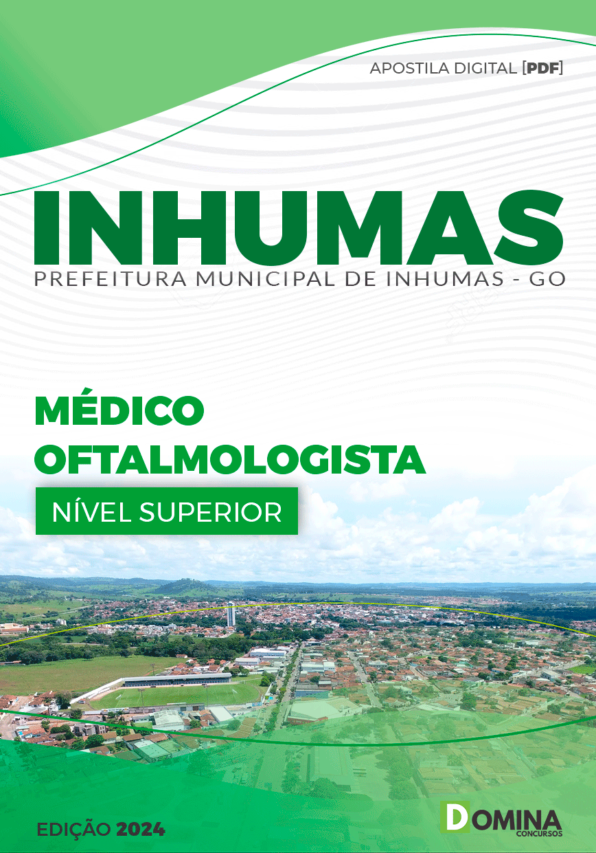 Apostila Pref Inhumas GO 2024 Médico Oftalmologista