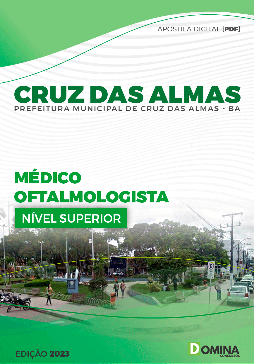 Apostila Pref Cruz das Almas BA 2023 Médico Oftalmologista