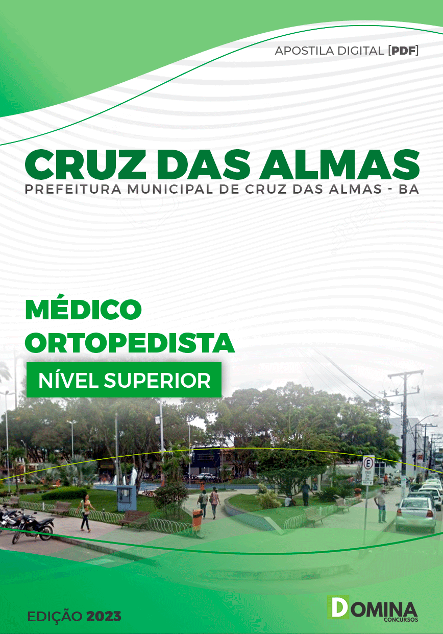 Apostila Pref Cruz das Almas BA 2023 Médico Ortopedista