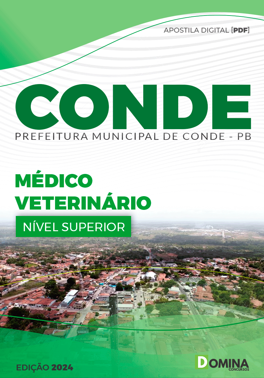 Apostila Concurso Pref Conde PB 2024 Médico Veterinário