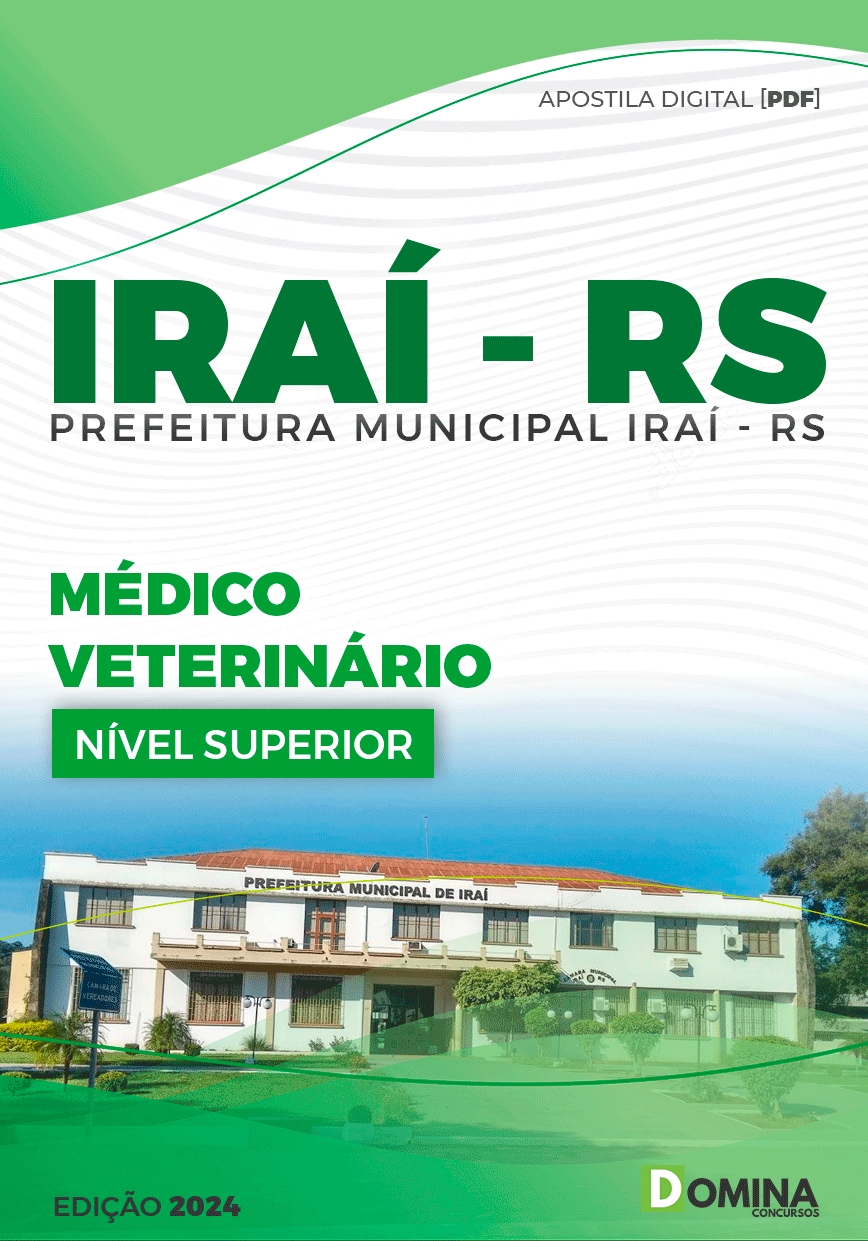 Apostila Pref Iraí RS 2024 Médico Veterinário
