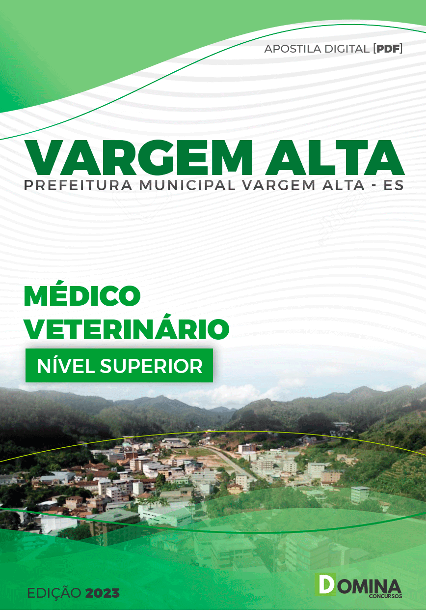 Apostila Pref Vargem Alta ES 2023 Médico Veterinário