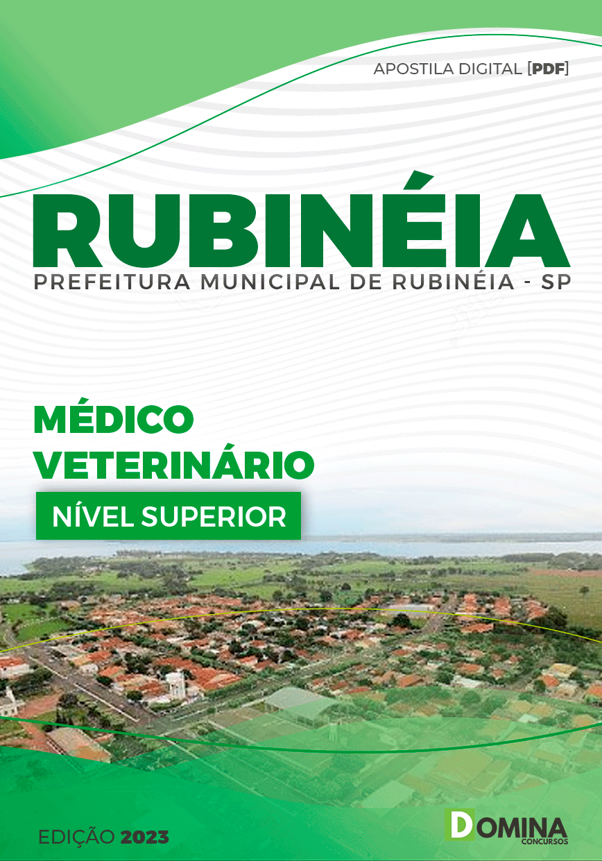 Apostila Pref Rubinéia SP 2023 Médico Veterinário