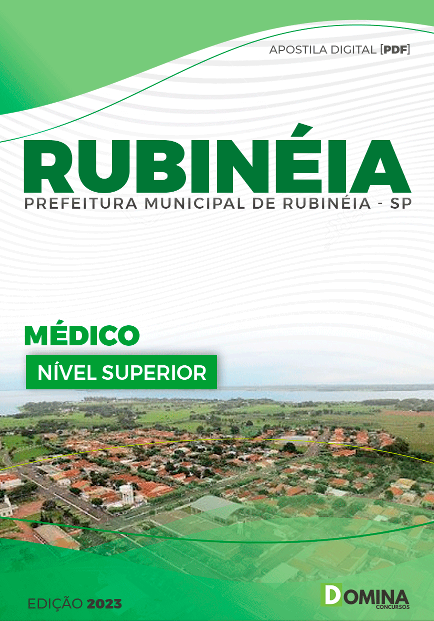 Apostila Concurso Pref Rubinéia SP 2023 Médico