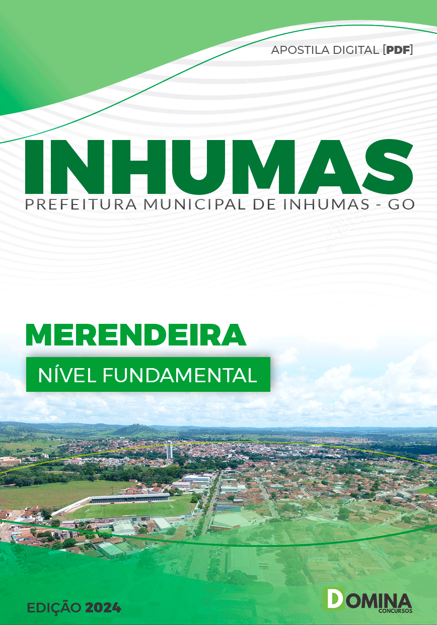 Apostila Pref Inhumas GO 2024 Merendeira