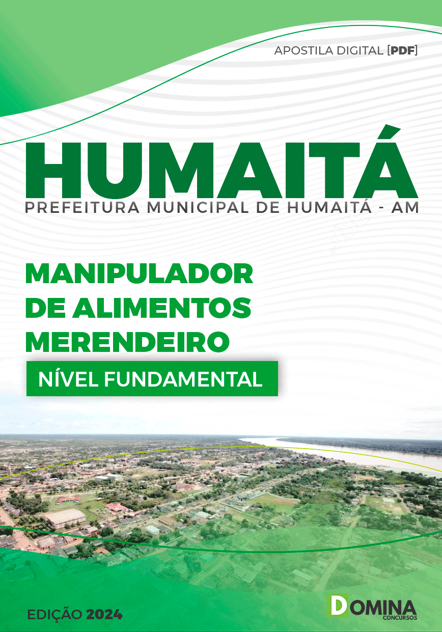 Apostila Pref Humaitá AM 2024 Merendeiro