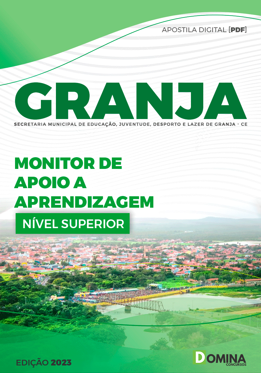 Apostila Concurso Pref Granja CE 2023 Monitor Apoio Educacional