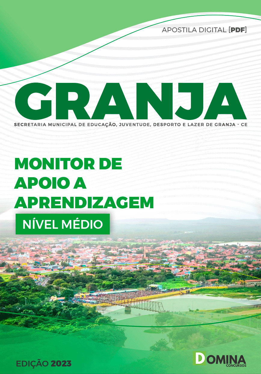 Apostila Concurso Pref Granja CE 2023 Monitor Apoio Aprendizagem