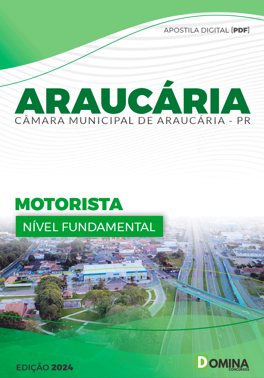 Apostila Pref Araucária PR 2024 Motorista