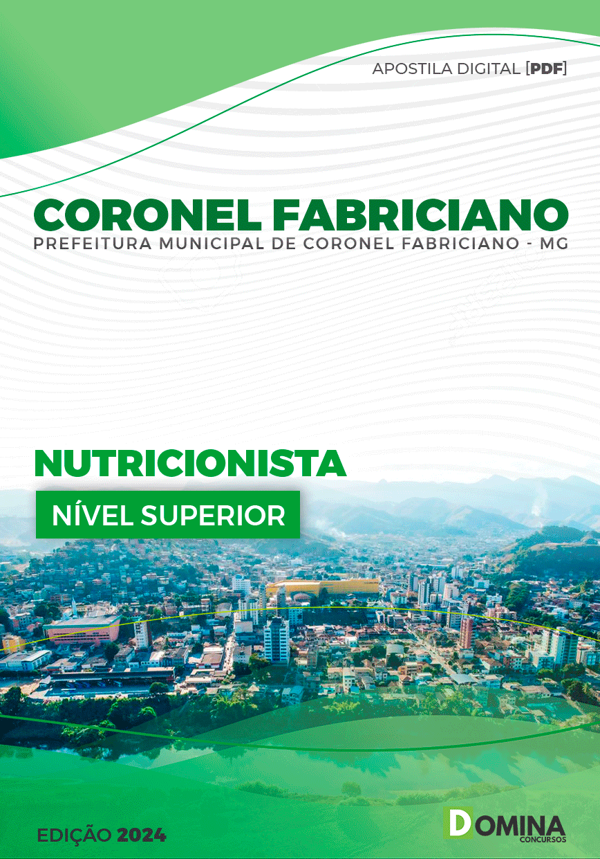 Pref Coronel Fabriciano MG 2024 Nutricionista