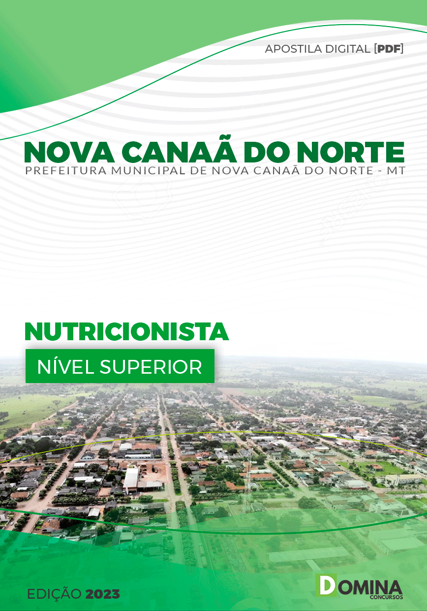 Pref Nova Canaã do Norte MT 2023 Nutricionista