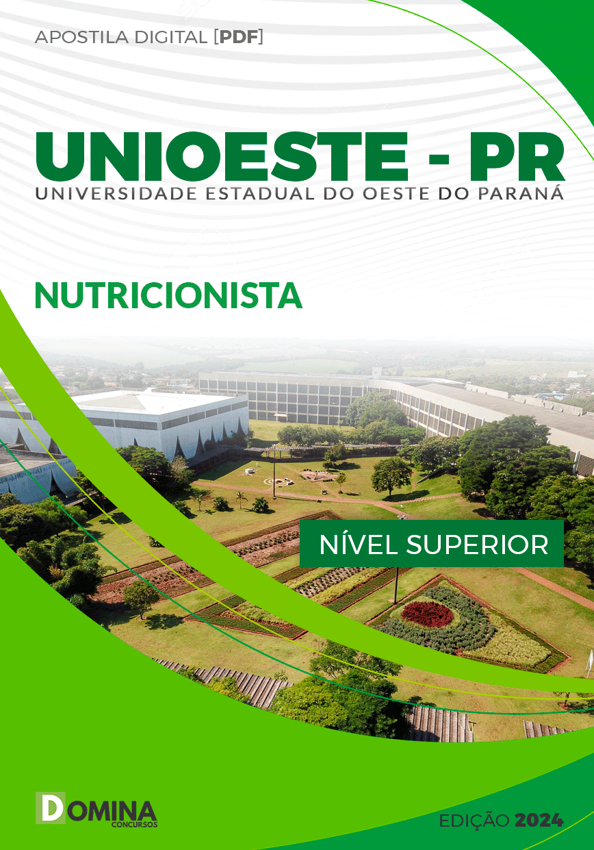 Apostila UNIOESTE PR 2024 Nutricionista