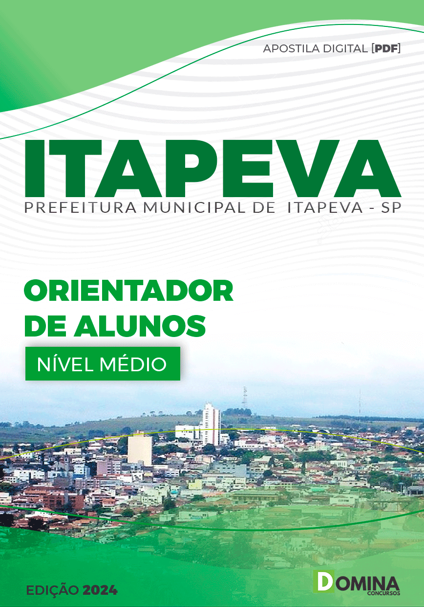 Apostila Pref Itapeva SP 2024 Orientador de Alunos