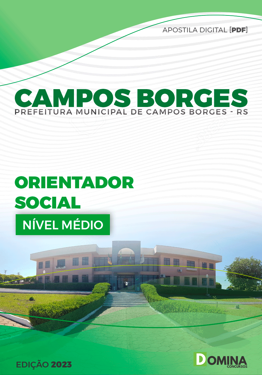 Apostila Pref Campos Borges RS 2023 Orientador Social
