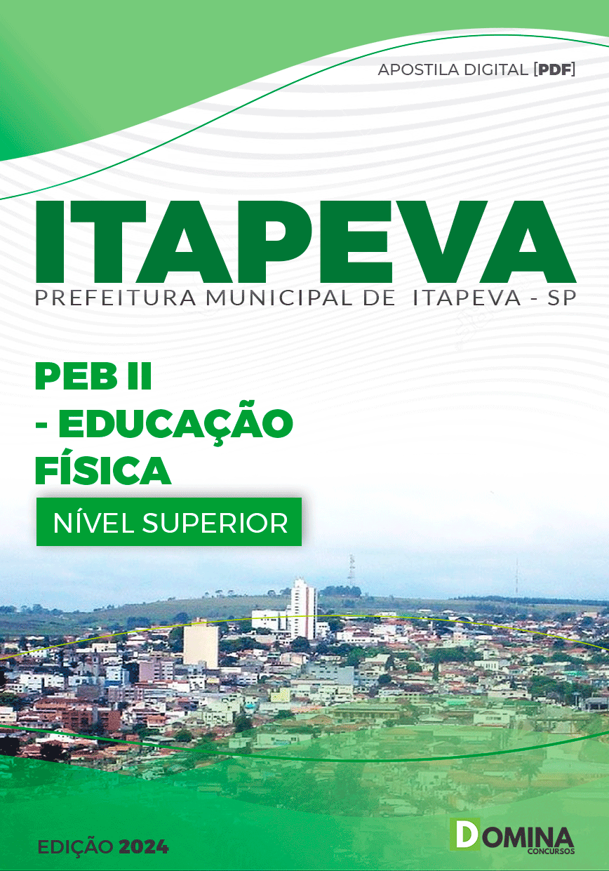 Apostila Pref Itapeva SP 2024 Professor de Educação Física