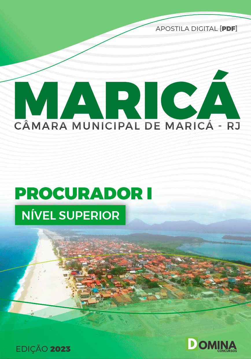 Apostila Câmara Maricá RJ 2023 Procurador