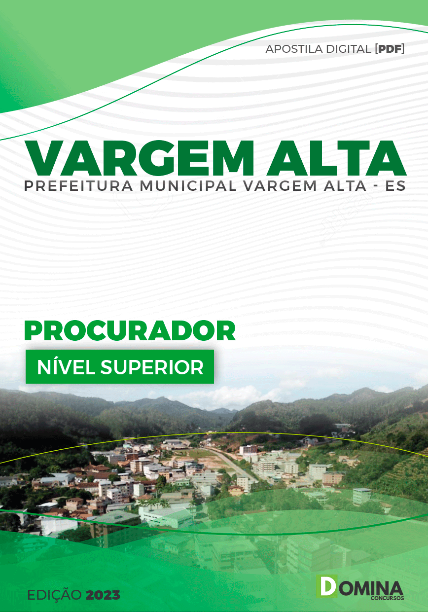 Apostila Pref Vargem Alta ES 2023 Procurador