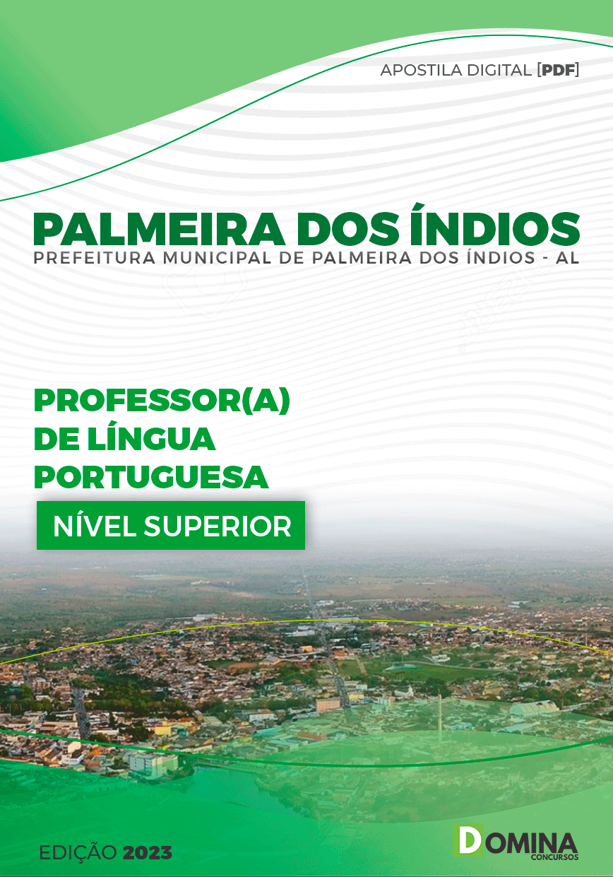 Apostila Pref Palmeira dos Índios AL 2023 Professor Língua Portuguesa