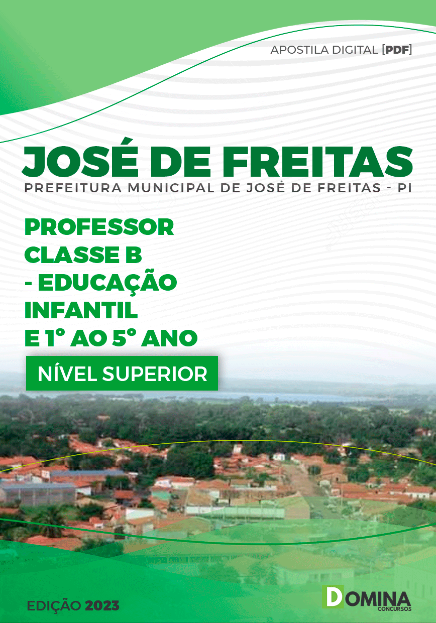 Apostila Pref José de Freitas PI 2023 Professor Educação Infantil