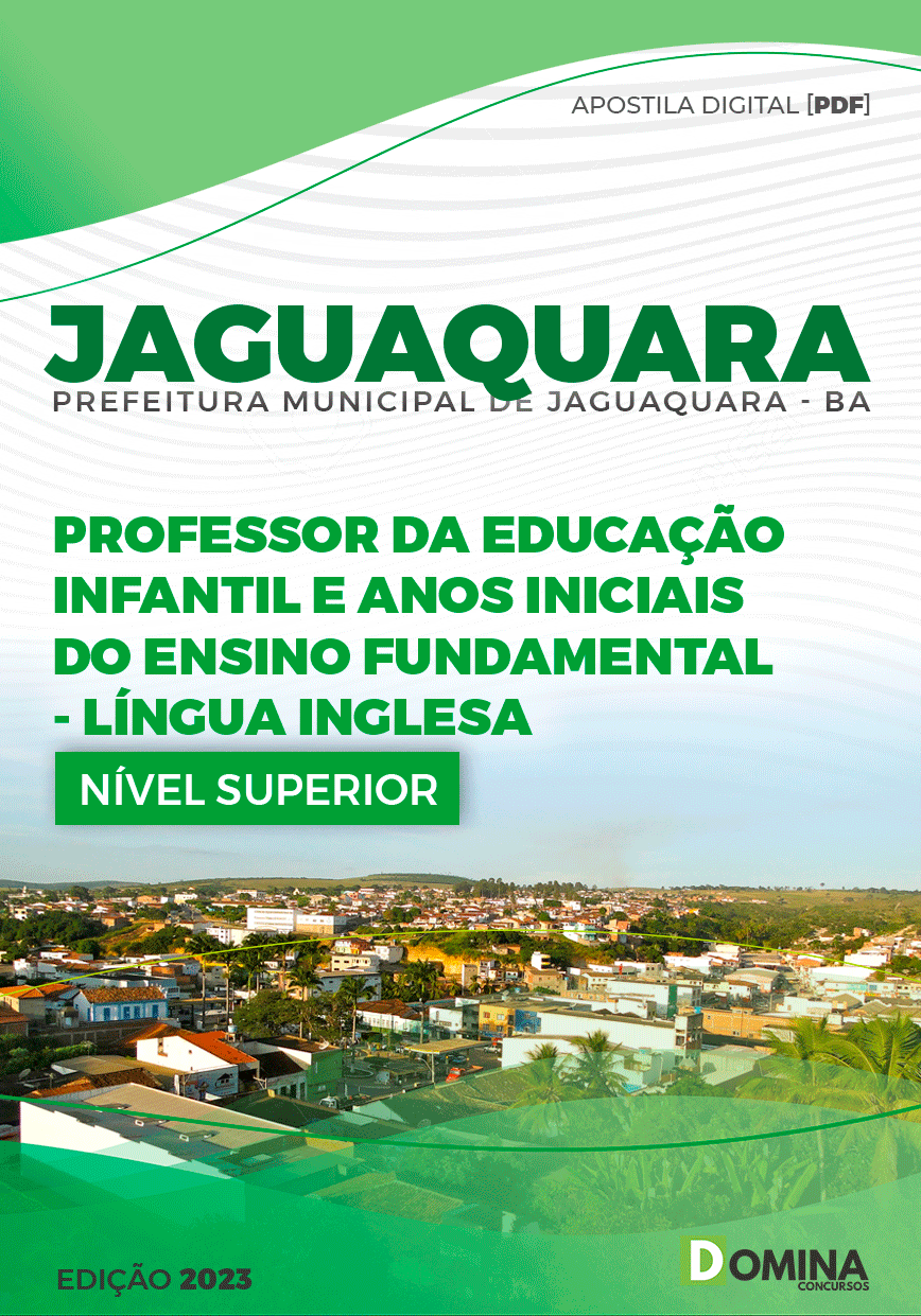 Apostila Pref Jaguaquara BA 2023 Professor Língua Inglesa