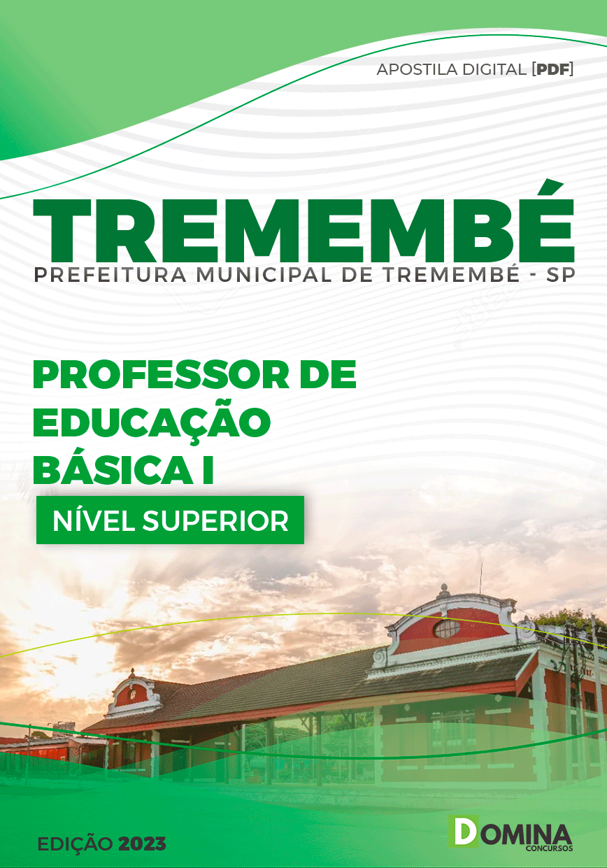 Apostila Pref Tremembé SP 2023 Professor Educação Básica