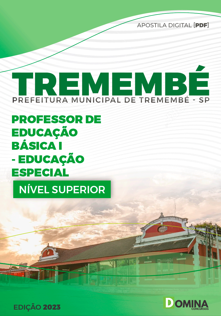 Apostila Pref Tremembé SP 2023 Professor Educação Especial