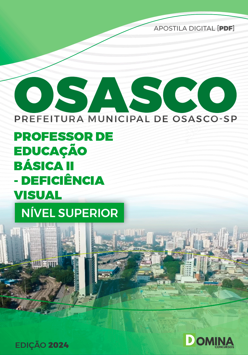 Apostila Pref Osasco SP 2023 Professor EB II Deficiência Auditiva