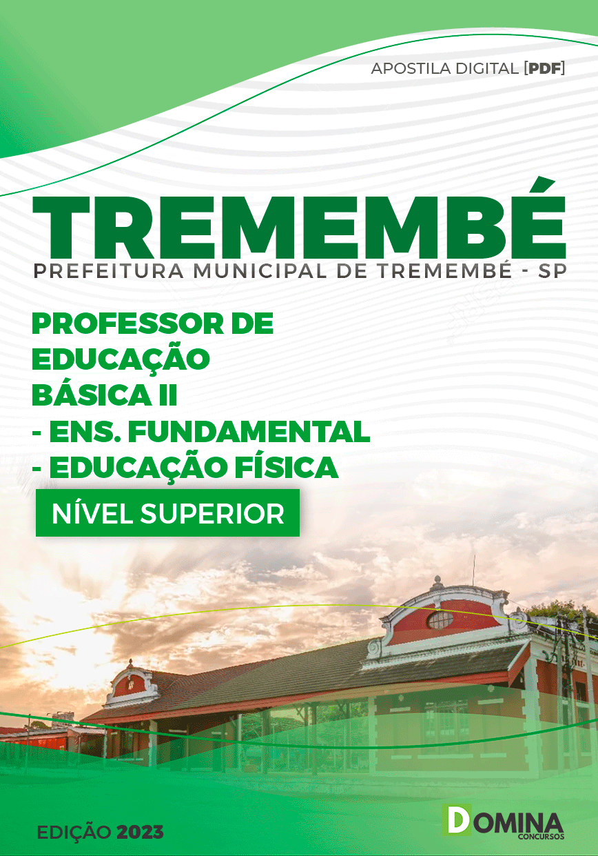 Apostila Pref Tremembé SP 2023 Professor de Educação Física