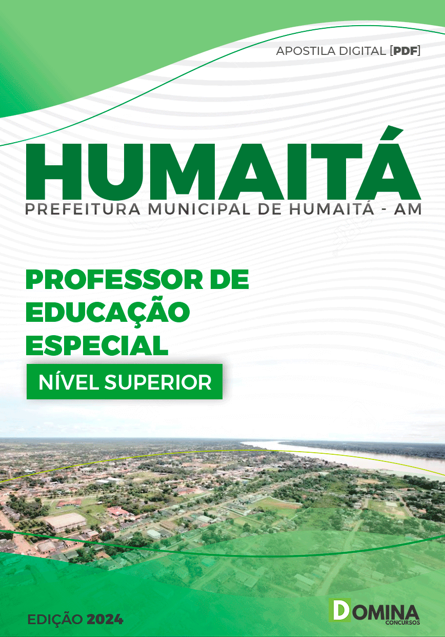Apostila Pref Humaitá AM 2024 Professor de Educação Especial