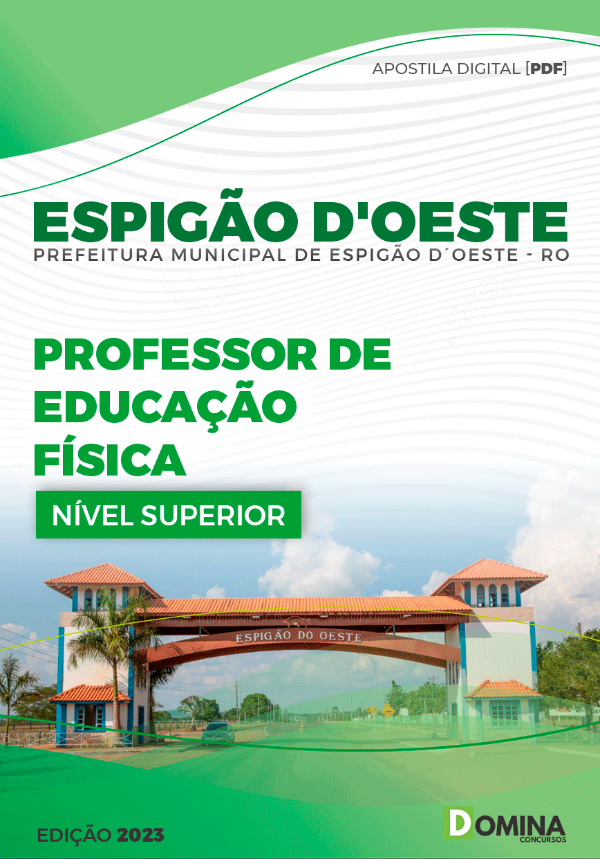 Apostila Pref Espigão D’oeste RO 2023 Professor Educação Física