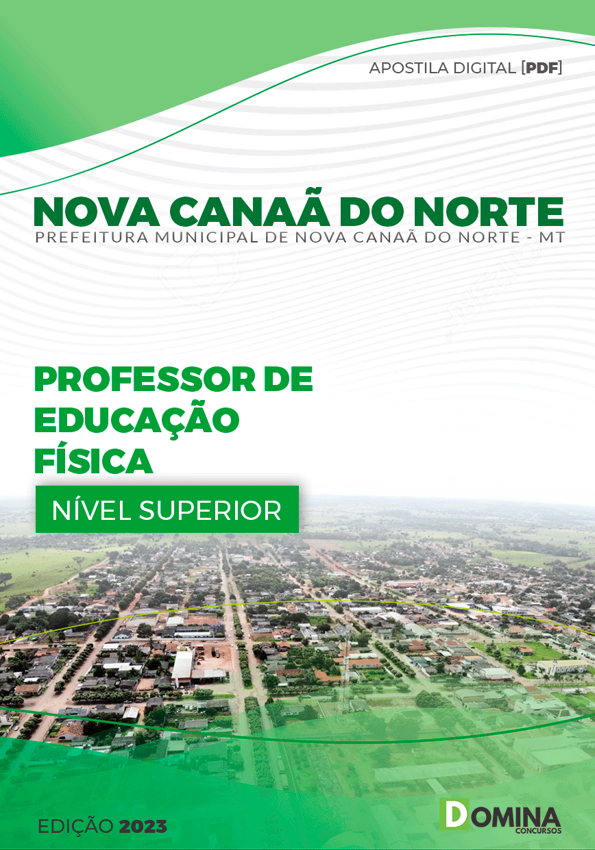 Pref Nova Canaã do Norte MT 2023 Professor de Educação Física