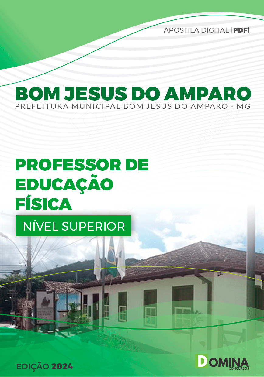 Pref Bom Jesus do Amparo MG 2024 Professor Educação Física