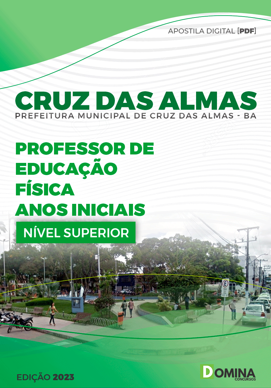 Apostila Pref Cruz das Almas BA 2023 Professor Educação Física