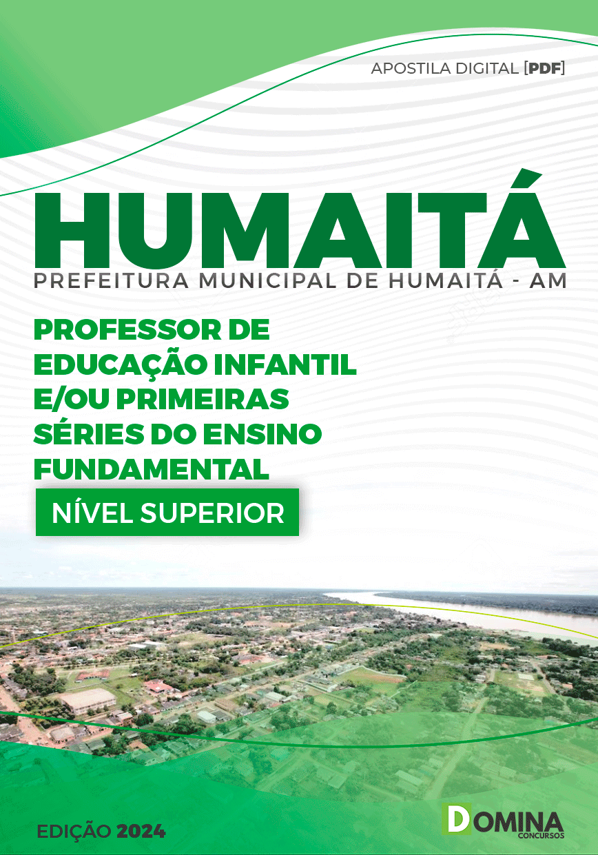 Apostila Pref Humaitá AM 2024 Professor Educação Infantil