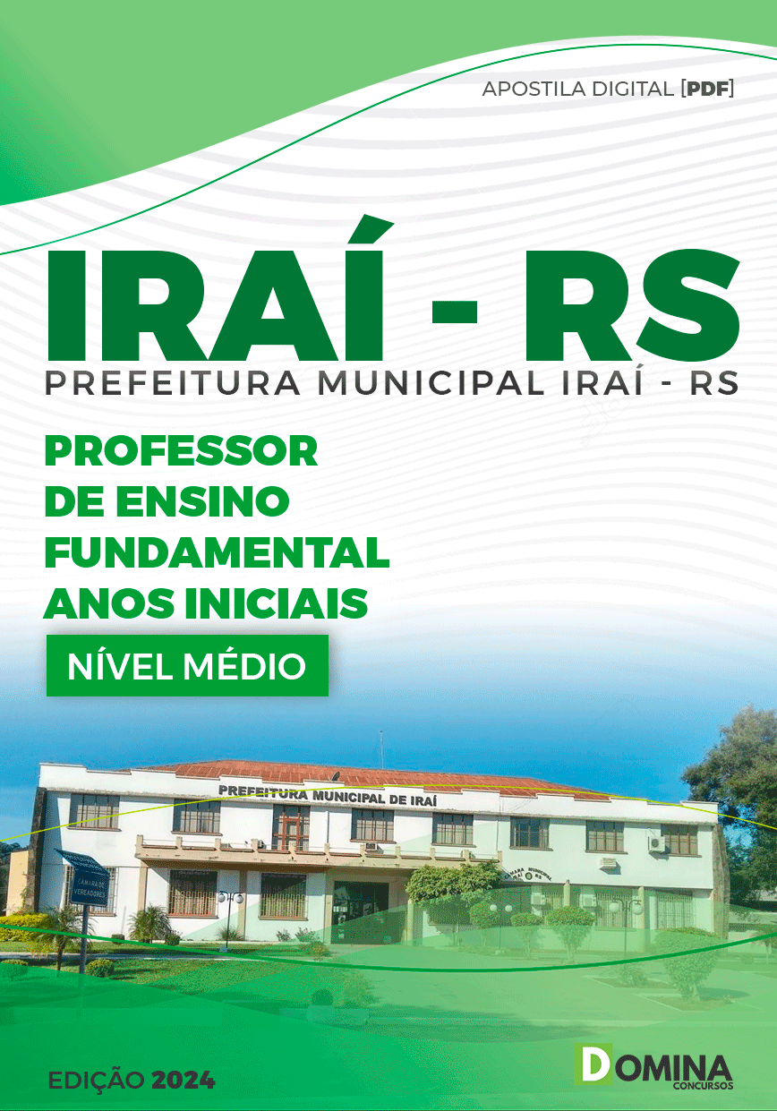 Apostila Pref Iraí RS 2024 Professor de Ensino Fundamental