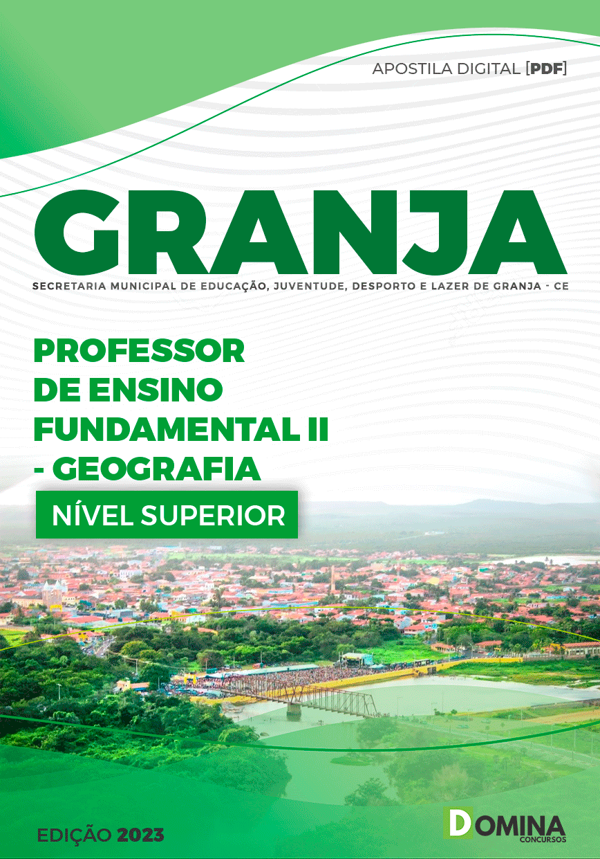 Apostila Pref Granja CE 2023 Professor II Geografia
