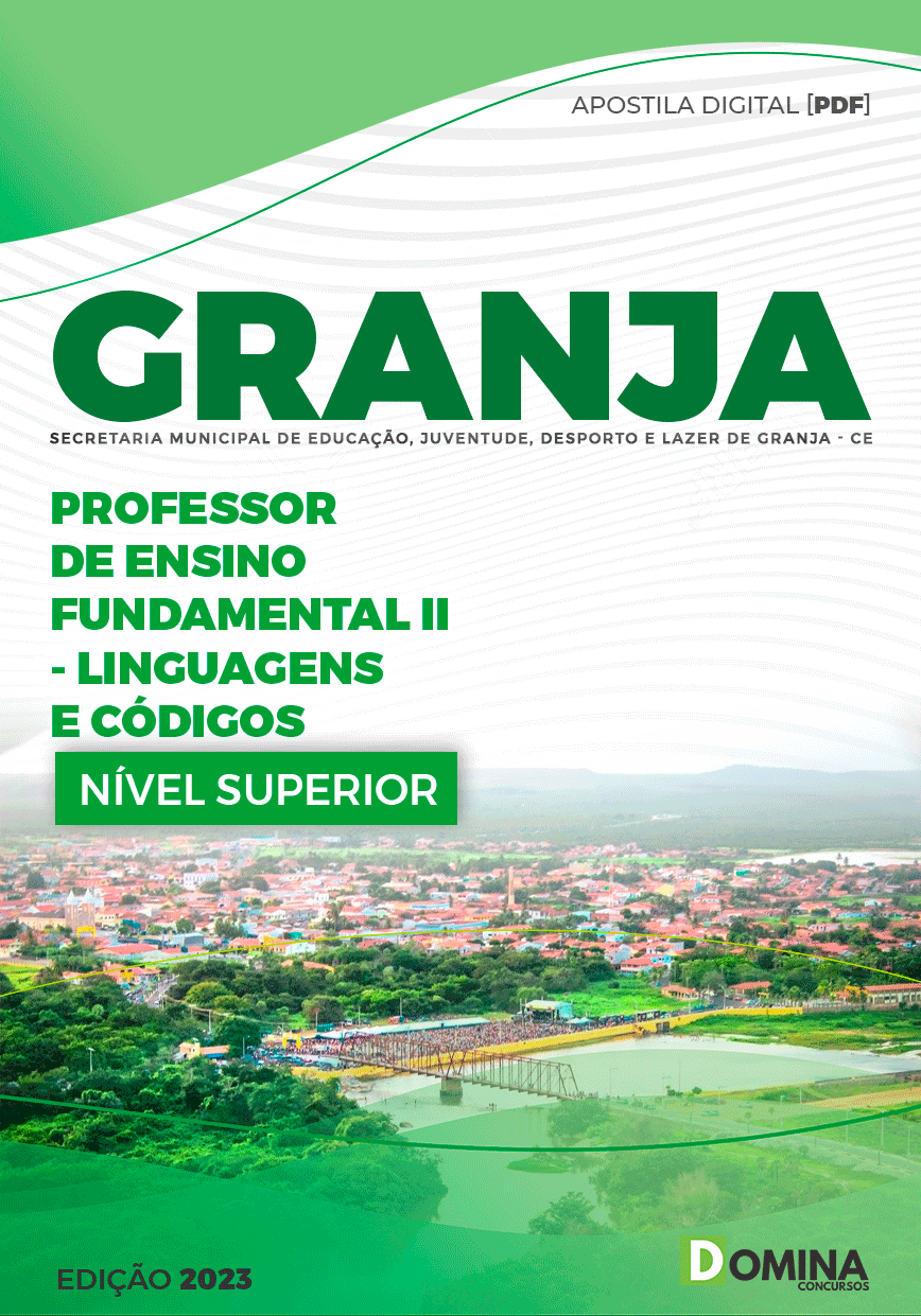 Apostila Pref Granja CE 2023 Professor II Linguagens Códigos