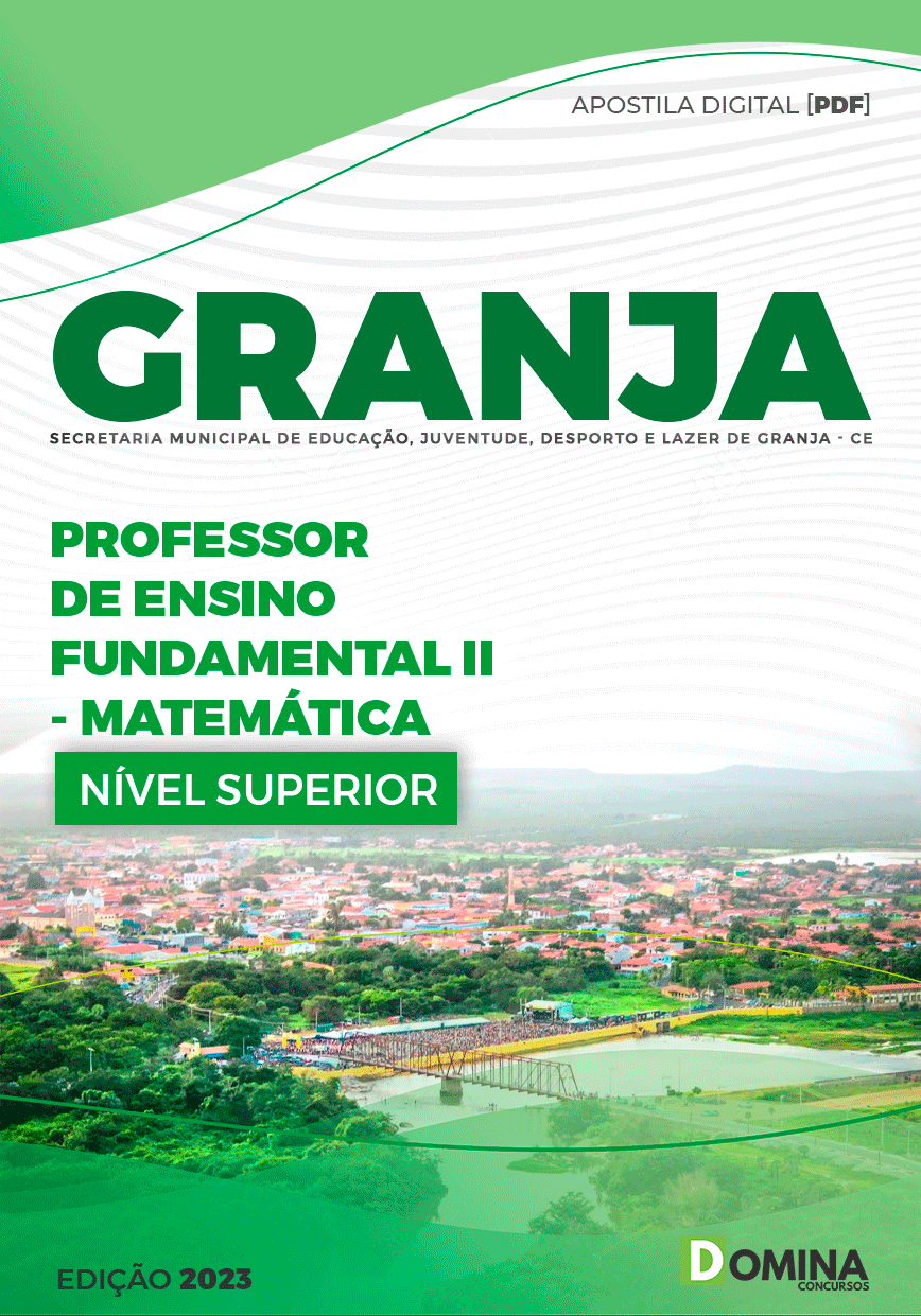 Apostila Pref Granja CE 2023 Professor II Matemática