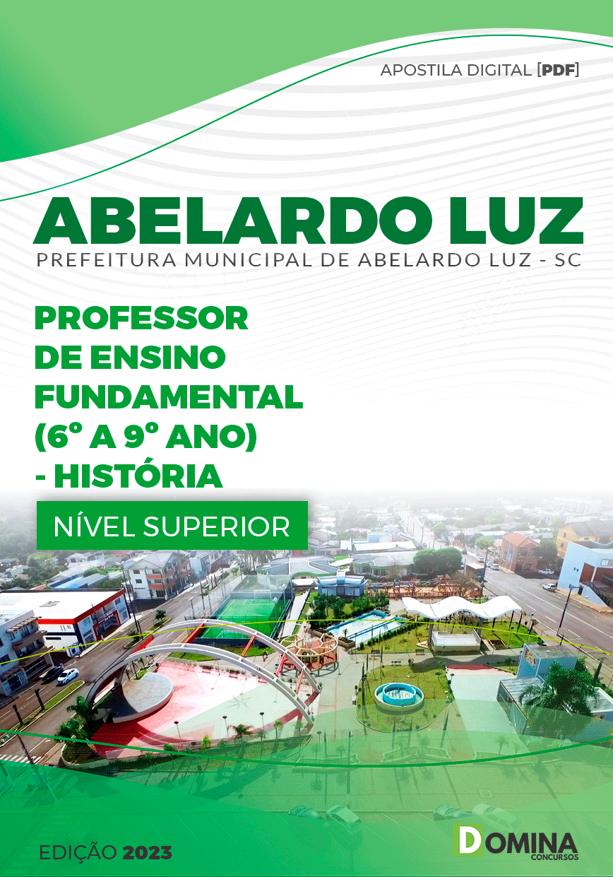 Apostila Pref Abelardo Luz SC 2023 Professor de História