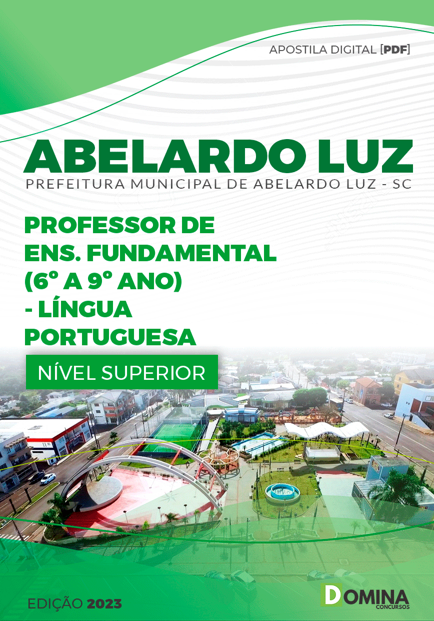 Apostila Pref Abelardo Luz SC 2023 Professor de Português