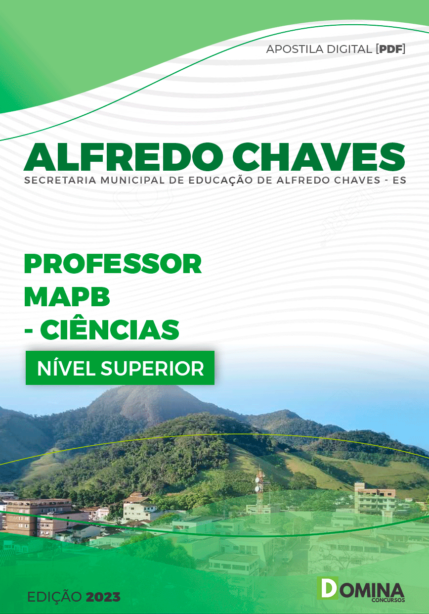 Apostila SME Alfredo Chaves ES 2023 Professor de Ciências