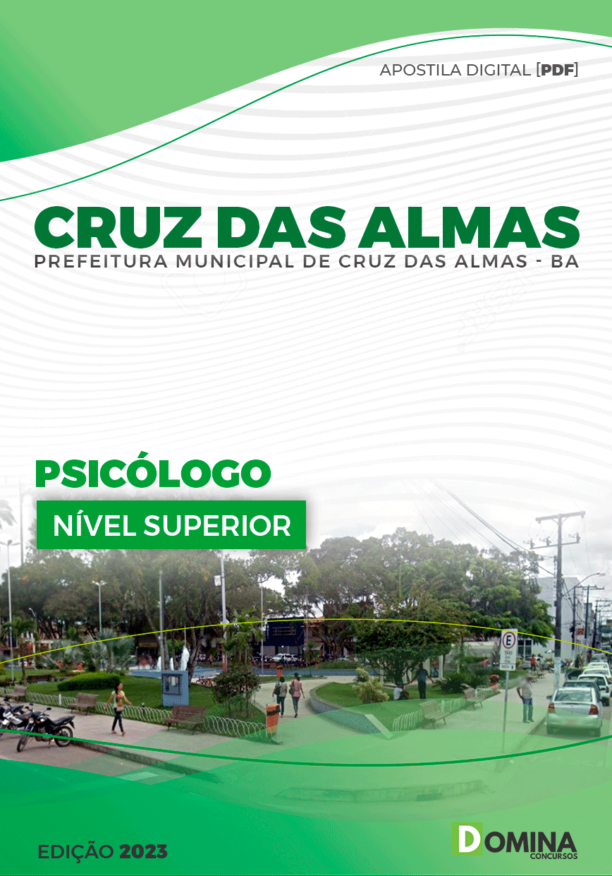 Apostila Pref Cruz das Almas BA 2023 Psicólogo