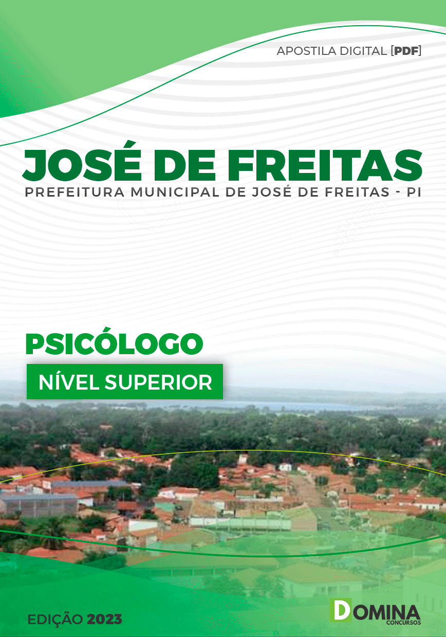 Apostila Pref José de Freitas PI 2023 Psicólogo