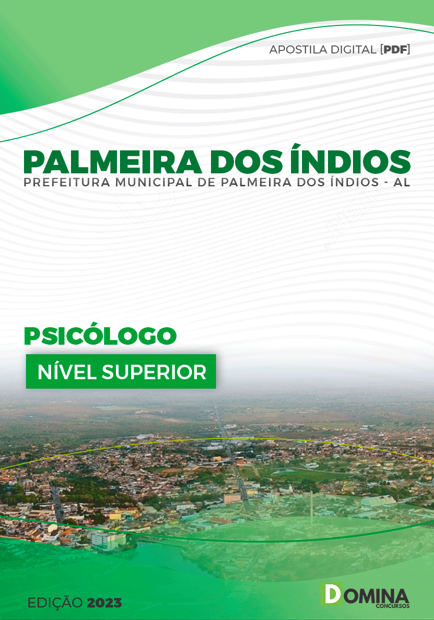 Apostila Pref Palmeira dos Índios AL 2023 Psicólogo
