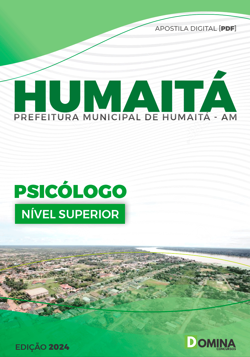 Apostila Pref Humaitá AM 2024 Psicólogo