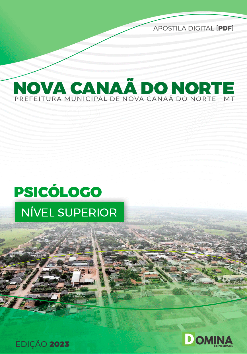 Pref Nova Canaã do Norte MT 2023 Psicólogo